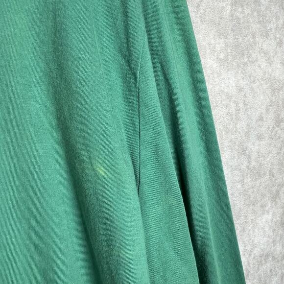 Life Is Good Crusher Tee Shirt Mens 2XL Green Santa Sleigh Mobile Device Holiday - Picture 3 of 12